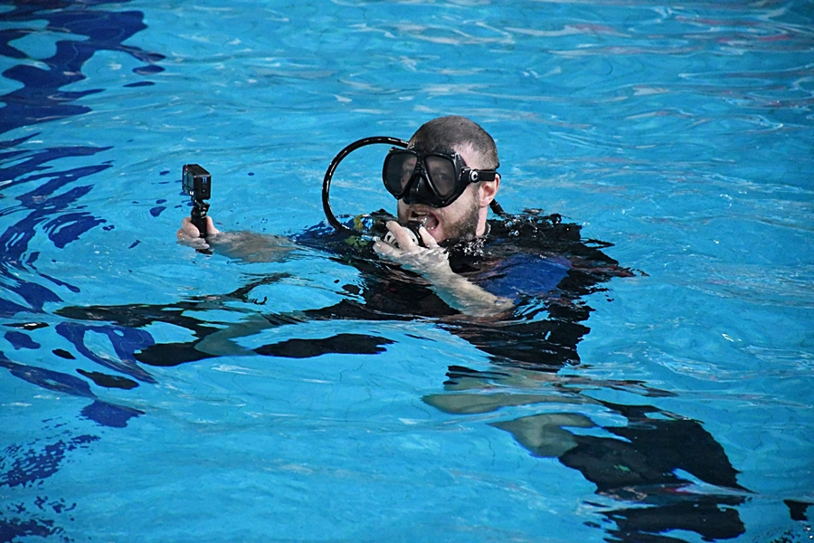 Hokej pod wodą Walenie Siemianowice Śląskie Finał WOŚP w Rudzie Śląskiej 25 I 2026